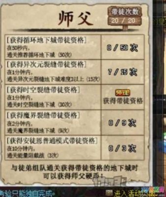 dnf师父硬币一天最多能多少个？-dnf徒弟