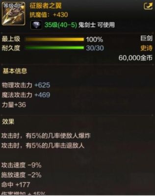 勇士计划60级装备介绍？-dnf征服者之翼