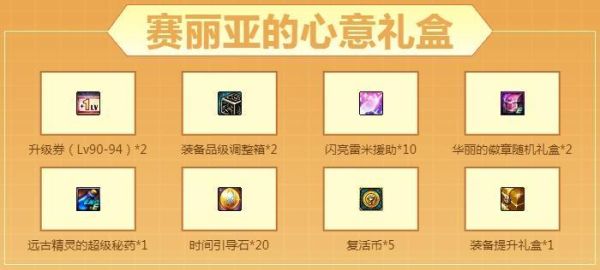 dnf赛丽亚的幸运礼盒？-dnf幸运锤