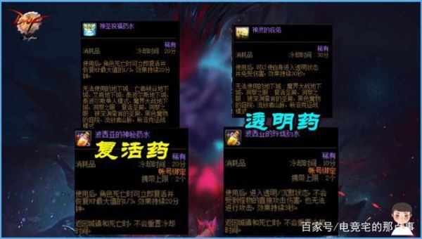 DNF中有一种可以无敌的药是什么？-dnf无敌药