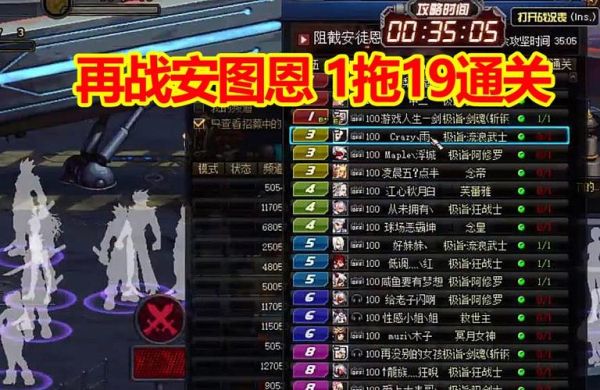 《DNF》柔道卓越1拖19安图恩二阶段？-dnf撒