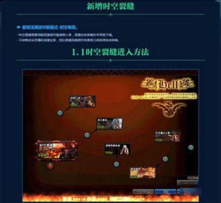 时空裂缝怎么玩？-dnf魔界深渊怎么开