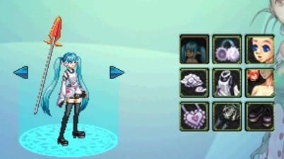 初音未来公式服头饰怎么戴？-dnf初音套