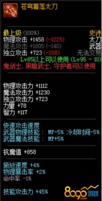 DNF鬼泣60级带粉武器，刷图最好，叫什么。短剑还是太刀？-dnf短剑粉