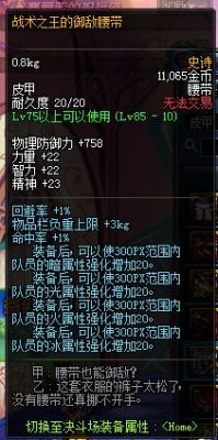 dnf战术套改100级配啥首饰？-Dnf战术指示