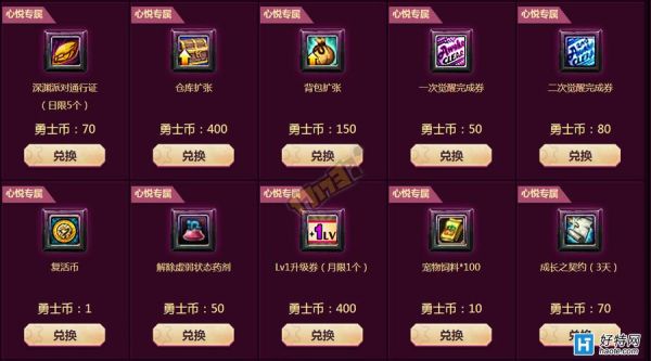 dnf心悦勇士币兑换宠物属性？-dnf勇士币宠物属性