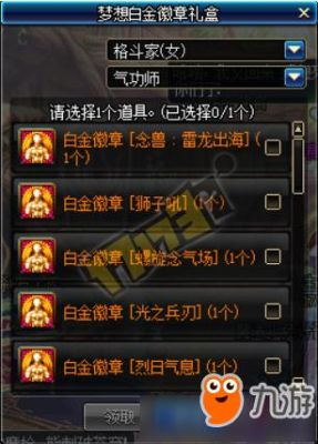 女气功灿烂徽章选什么？-dnf女气功念气环绕