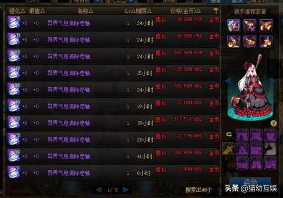 Dnf蕴含浓烈的异界气息的装备怎么去除？-dnf污染的