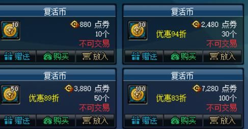 地下城15周年代金券买什么？-dnf代金卷