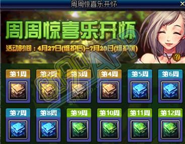 DNF秋季献礼周周签到活动介绍？-dnf最新签到活动
