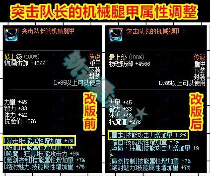2018年DNF狂战士时装属性选择？-dnf狂战士暴走换装