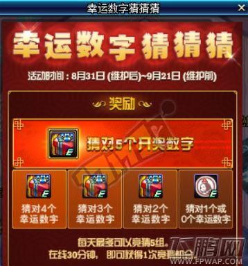 dnf幸运数字猜猜猜领不了是什么情况？-dnf开奖
