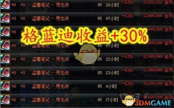 dnf中盗墓笔记寻龙诀在那爆的？-dnf寻龙