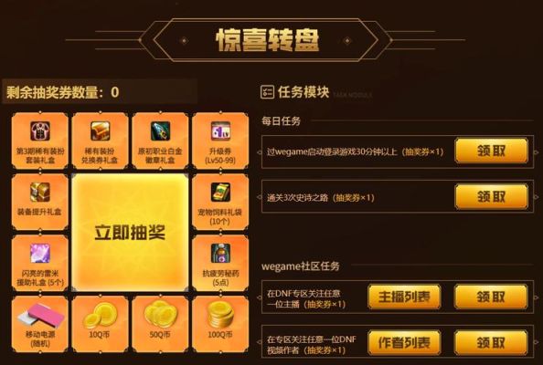 地下城一万代币券怎么买罐子？-dnf抽奖在哪抽