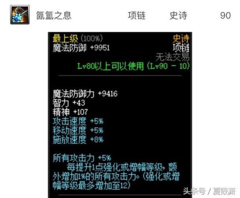 DNF魔神戴什么首饰？-dnf强散首饰