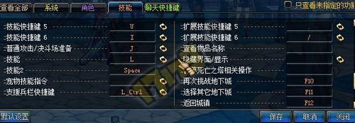 DNF左手键位设置技巧（让你找到操作快感）？-dnf快感