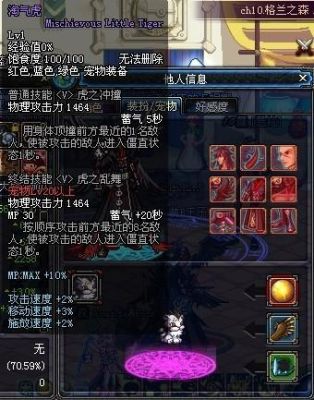 DNF宠物可爱虎施放技能键〈V〉可以更改吗？-dnf可爱虎属性