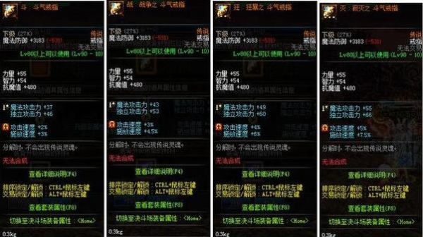 斗气装备是什么等级出来的？-dnf斗气套装