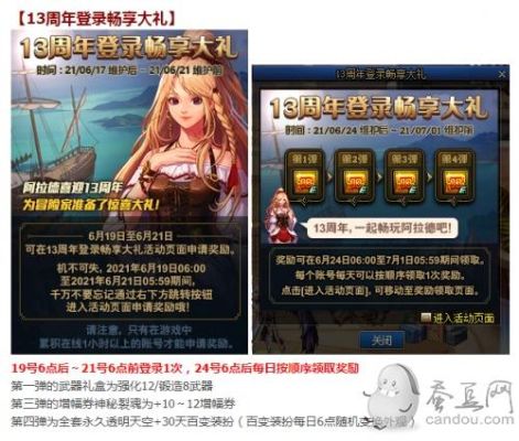 dnf周年庆2021用登录游戏才能领吗？-dnf6月21日