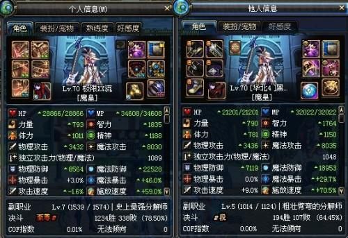 DNF魔皇，武器、上衣、下装，都加智力。效果怎样，有人试过吗？-dnf之魔皇