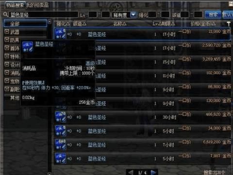 dnf刷深渊买什么恢复药剂？-dnf圣经