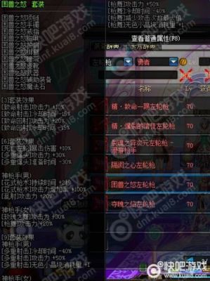 dnf漫游换装流装备？-dnf困兽套