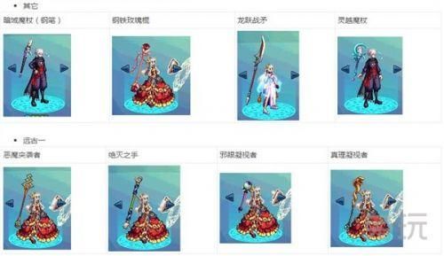 dnf战斗法师幻化武器外观排名？-dnf枪哥