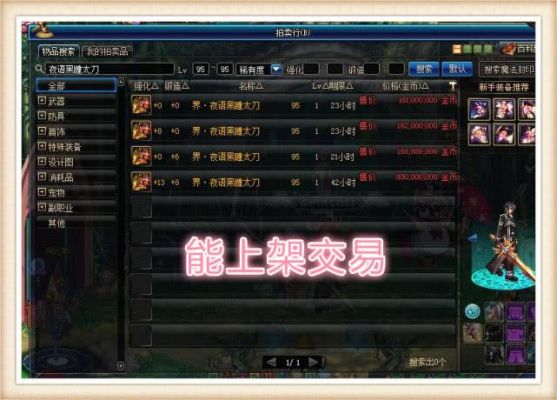 地下城拍卖东西金币扣了东西没了？-dnf拍卖bug