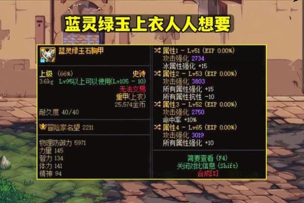 地下城蓝灵绿玉石胸甲哪里出？-dnf之绿