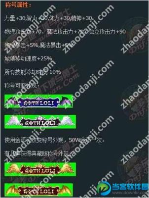 哥特称号怎么获得？-dnf哥特称号外观