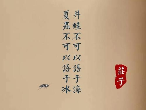 不与夏虫言冬不与井蛙语海的意思？-dnf冰涯