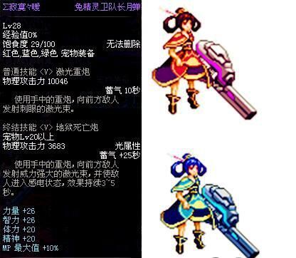 dnf精灵骑士宠物属性？-dnf精灵大