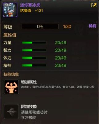 DNF属性是什么意思？-dnf寒冰虎属性