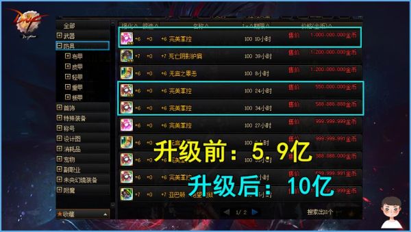 王牌战士怎么买选手？-dnf拍卖行速成战士