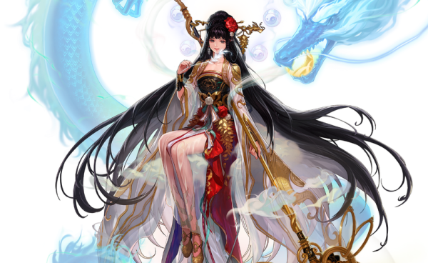 dnf女圣职者推荐？-dnf巫女龙神套