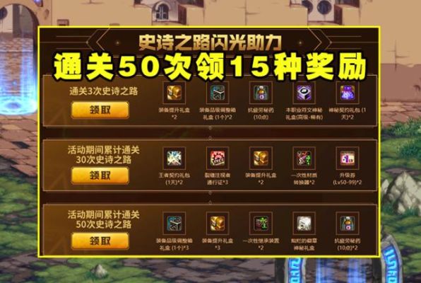 dnf史诗之路每周任务怎么完成？-dnf累计在线活动