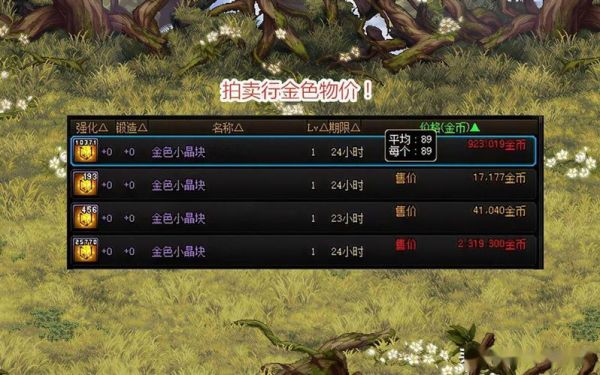 DNF出100级的真远古图什么材料又会涨价呢?金色还是什么？-2017dnf远古图