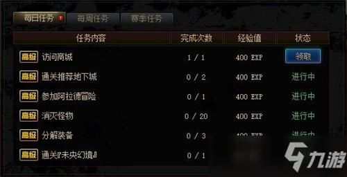 dnf高级战令多久能肝满级？-dnf肝号