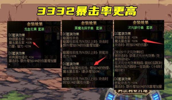 dnf100版本狂战暴击怎么堆？-dnf红眼暴击怎么堆