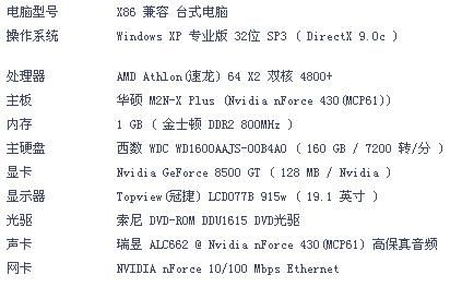 地下城端游电脑配置？-dnf20人电脑配置