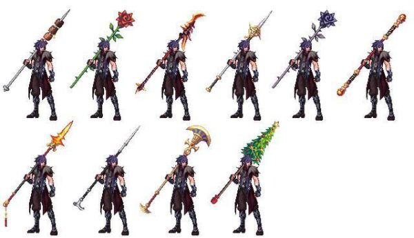 魔枪士武器幻化排行榜？-dnf魔枪士竹影